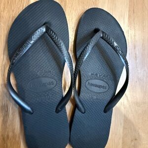 Havaianas Classic Black Sandals